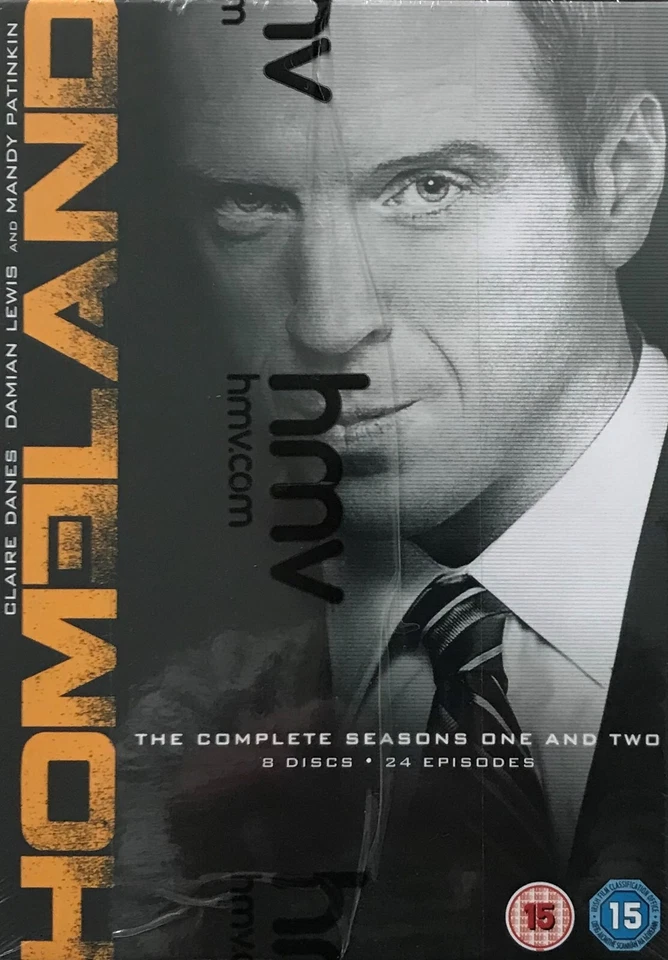 Homeland Complete Season 1 and 2 DVD Box Set (Factory sealed) - Image 1 of 1