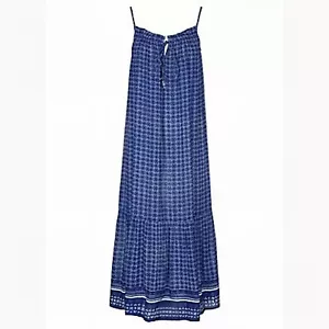 Oversize Batik Mono Kleid von Kaleidoscope in Blau Größe 12 - Bild 1 von 2