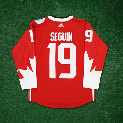 Tyler Seguin 2016 Team Canada World Cup of Hockey Adidas Premier Men Red Jersey Cover