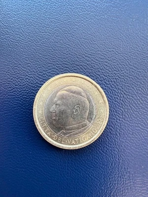 Vatican 2002 1 euro coin BU UNC His Holiness Pope John Paul II - Image 1 of 2