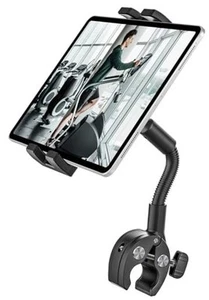  Gooseneck Tablet Bike Mount for Indoor Cycling, Gym Treadmill, Spin bike - Picture 1 of 8