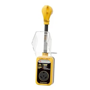 RV Surge Protector 30 Amp, 13000 Joules RV Circuit Analyzer with 30AMP-Yellow - Afbeelding 1 van 8