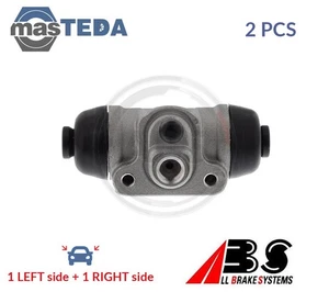 42098 DRUM WHEEL BRAKE CYLINDER PAIR REAR ABS 2PCS FOR SKODA RAPID - Picture 1 of 6