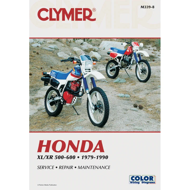 CLYMER 79-90 HONDA XL/XR500-650L MANUAL CM3398 - Image 1 of 1