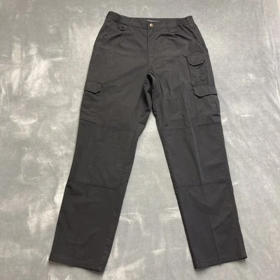 5.11 Tactical Cargo Pants Mens 34x34 Taclite Pro Black Ripstop  - Imagem 1 de 4