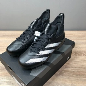 Adidas Adizero Impact. 2 Boys Girls Kids Football Cleats Size 2 Black IF2519 - Picture 1 of 12