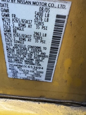 Subwoofer Rockford Fosgate OEM - 2005-2015 Nissan Xterra - Debajo del asiento - P/N 2817 Foto 1 de 4