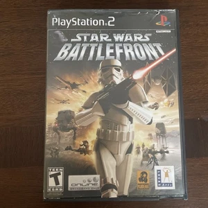 Star Wars Battlefront - Sony Playstation 2 PS2 Probado Auténtico - Imagen 1 de 5