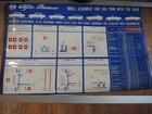 ALFA ROMEO Vintage 1973 Original DEALER POSTER Wheel Alignment Specs 1300 - 2000