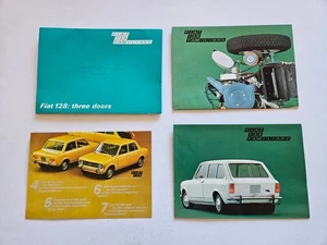 FIAT 128 FAMILIARE SALES BROCHURE PACK 1972 - Picture 1 of 11