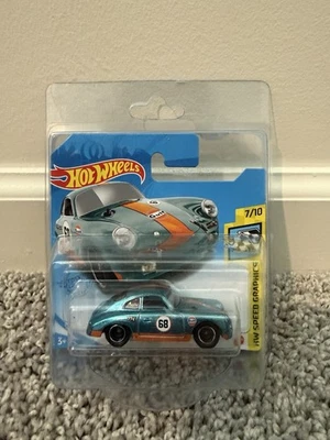 Hot Wheels Porsche 356 STH Short card - Image 1 of 2