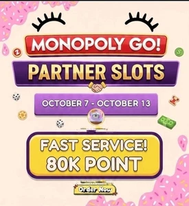 Cooking Partner Event 7th October - Monopoly Full Carry Per Slot Same Day - Picture 1 of 3