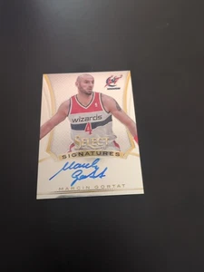 Marcin Gortat 2013-14 Select SIGNATURES Auto ON-CARD Wizards "THE POLISH HAMMER" - Picture 1 of 2