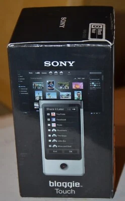 Sony Bloggie Touch 4GB HD Camcorder with 3" LCD Touch Screen Black MHS-TS10 - Image 1 of 4