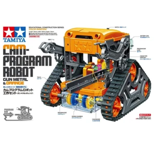 Tamiya 69922 CAM-PROGRAM ROBOT (GUN METAL & ORANGE) - Imagen 1 de 2
