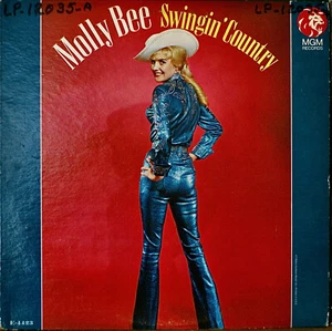 MOLLY BEE: Swingin' Country-NM1967LP AUTOGRAPHED SLEEVE/PRINTED LABEL PROMO MONO - Imagen 1 de 3
