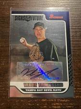A129,607 - 2006 Bowman Draft Signs of the Future #WT Wade Townsend Auto