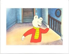 RUPERT Bear Production Animation Cel from Nelvana Tourtel 1990s 8-202