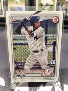 Everson Pereira 2020 Bowman 1st Edition #BFE-51 🔥 Prospect 🔥 Yankees 1st - Picture 1 of 2