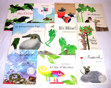 Lot 10 Leo Lionni Books A Busy Year, It's Mine!, Extraordinary Egg, Mr. McMouse