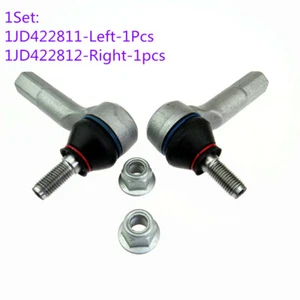 Steering Tie Rod End Ball Head for VW Golf Bora Beetle Seat 1JD422811 1JD422812 - Picture 1 of 6