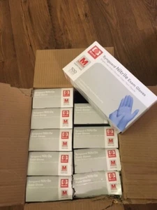 Guantes de examen Synguard--Lote de 10 cajas (100 unidades)--Ver descripción - Imagen 1 de 4