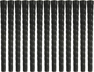 NEU 13 TACKI MAC GERÄNDELT STANDARDGRÖSSE GOLFGRIFFE SCHWARZ PRO TOUR WRAP SCHLÄGERGRIFFE - Bild 1 von 2