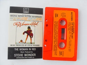 Musicassetta MC The Woman in Red STEVIE WONDER Cassette Tape - Imagen 1 de 2