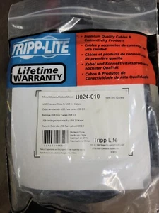 Tripp Lite U024010M USB Gold Extension Cable for USB 2.0 male/ female 3m - Picture 1 of 2