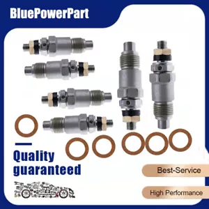 6PCS NEW Fuel Injectors 093500-1810 23600-48011 Fits For Toyota 2B/B 2J/2H AU - Picture 1 of 7