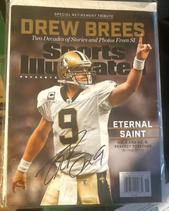DREW BREES Signed SI Magazine JSA COA Autograph SAINTS Sports Illustrated - Picture 1 of 1