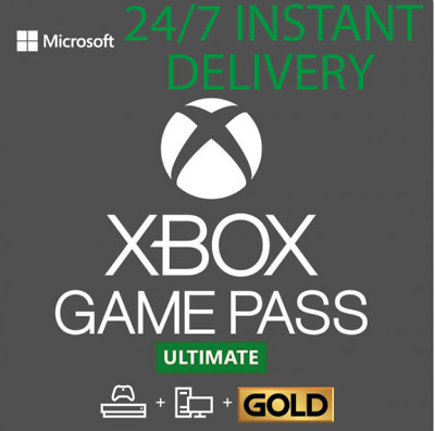Xbox Game Pass Ultimate Code 2 Months Live Gold INSTANT DELIVERY READ LISTING • 6.49£