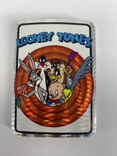 Vintage 1990 Looney Tunes Circle Sticker Prism Vending Machine Warner Bros. NOS