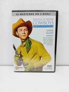 Silver Screen Cowboys Collection (DVD) 20 Western Films Roy Rogers, Gene... - Picture 1 of 2