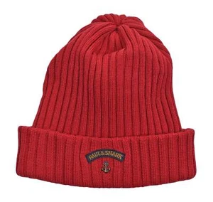 Paul & Shark Anchor Beanie Red - Picture 1 of 2