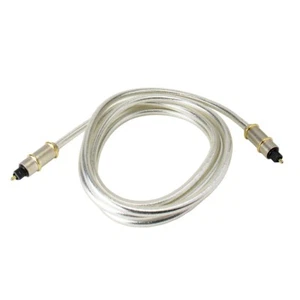 Skywalker 6ft Digital Audio/Video Optical Toslink Cable (Clear) - Picture 1 of 6