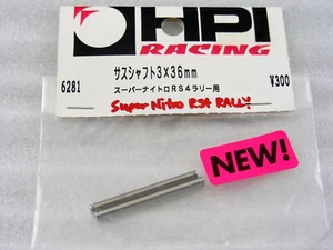 Vintage HPI Super Nitro RS4 RALLY SS 3x36mm Scharnierstifte für hintere aufrechte Achsschenkel - Bild 1 von 2