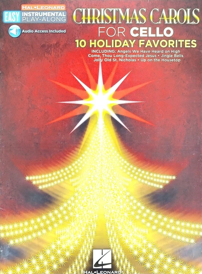 Christmas Carols for Cello - 10 Holiday Favorites - with audio access - Image 1 of 3