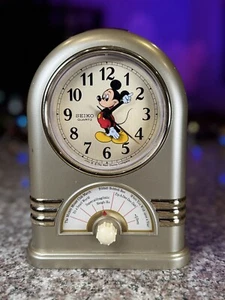 Disney Seiko Quartz Mickey Mouse Musikalischer Wecker Jukebox - QFD206G - Bild 1 von 13