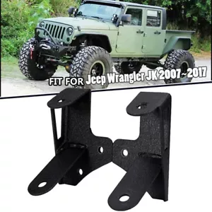 A-Pillar Dual Deck Mounting Bracket For Jeep Wrangler JK 07-18 4"INCH LED Pods - Foto 1 di 11