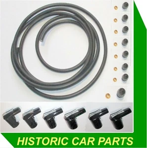 KIT DE CABLES DE ENCENDIDO AUTOCONSTRUCCIÓN con Tapas de Enchufe CHAMPION para Coches de 6 Cilindros en Línea - Imagen 1 de 2