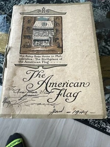 THE AMERICAN FLAG (Compliments of the Liberty National Bank 1916) - Picture 1 of 7