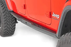 Rough Country Rock Sliders for 2020-2025 Jeep Gladiator JT 4WD - 90802 - Picture 1 of 8