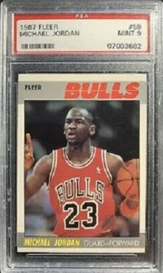 1987-88 Fleer Jordan-Bird-Barkley-Drexler-Dr. J-Kareem-Magic-Malone - Picture 1 of 15