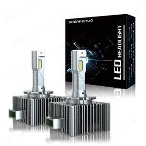 2Pcs D1S D1R LED Headlight Bulb 6000K High Low Beam upgrade Xenon Conversion Kit - Picture 1 of 13