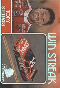 2009 Press Pass Premium Win Streak #WS6 Tony Stewart   