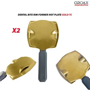 2 piezas de herramientas protésicas: formador de mordida de borde de dentadura - Foto 1 di 5