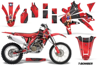 Calcomanías adhesivas gráficas para Honda CRF450X 2005-2016 TBOMBER K R Foto 1 de 2