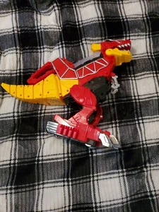 Power Rangers BANDAI Dino Charge RUMBLE N ROAR T-REX Zord 2015 Works Great - Picture 1 of 5