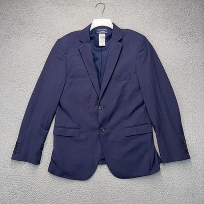 American Airlines Lands End Blazer Mens 42 Tailored Fit Blue 2 Button Sport Coat - Image 1 of 4